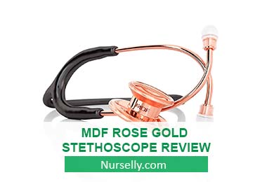 MDF ROSE GOLD STETHOSCOPE REVIEW
