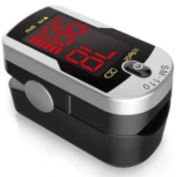 Deluxe SM-110 Two Way Display Finger Pulse Oximeter