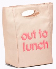 Graphic Canvas Lunch Tote